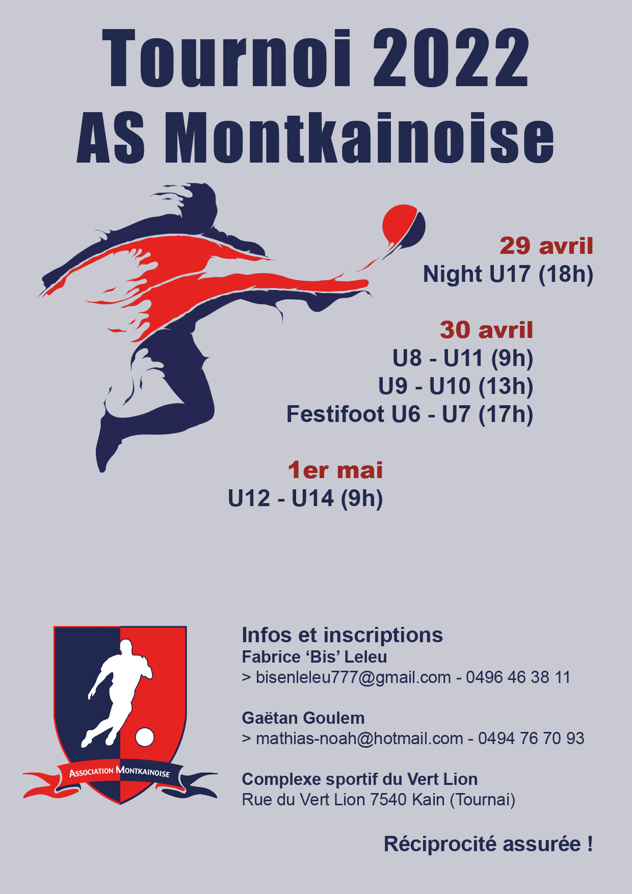 Montkainoise Tournoi